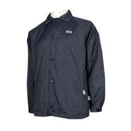 J855 custom-made black windbreaker jacket Velcro cuffs printed logo 100% polyester wind jacket supplier J855 custom-made black windbreaker jacket Velcro cuffs printed logo 100% polyester wind jacket supplier